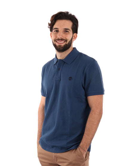 POLO PIQUE MILLERS RIVER TIMBERLAND UOMO DENIM