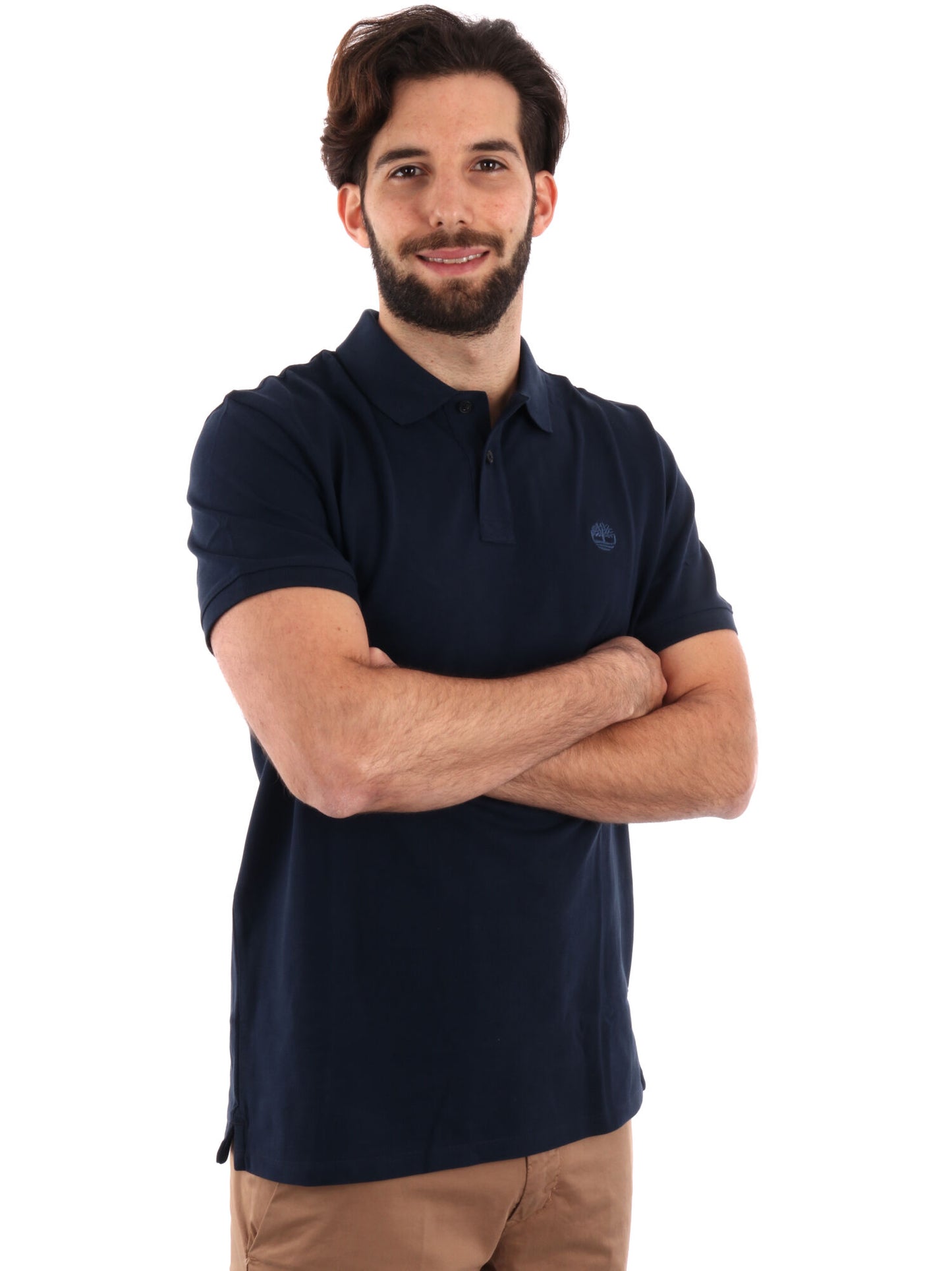 POLO PIQUE MILLERS RIVER TIMBERLAND UOMO BLU