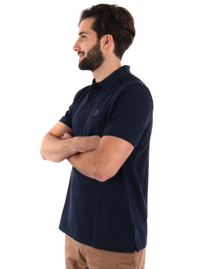 POLO PIQUE MILLERS RIVER TIMBERLAND UOMO BLU