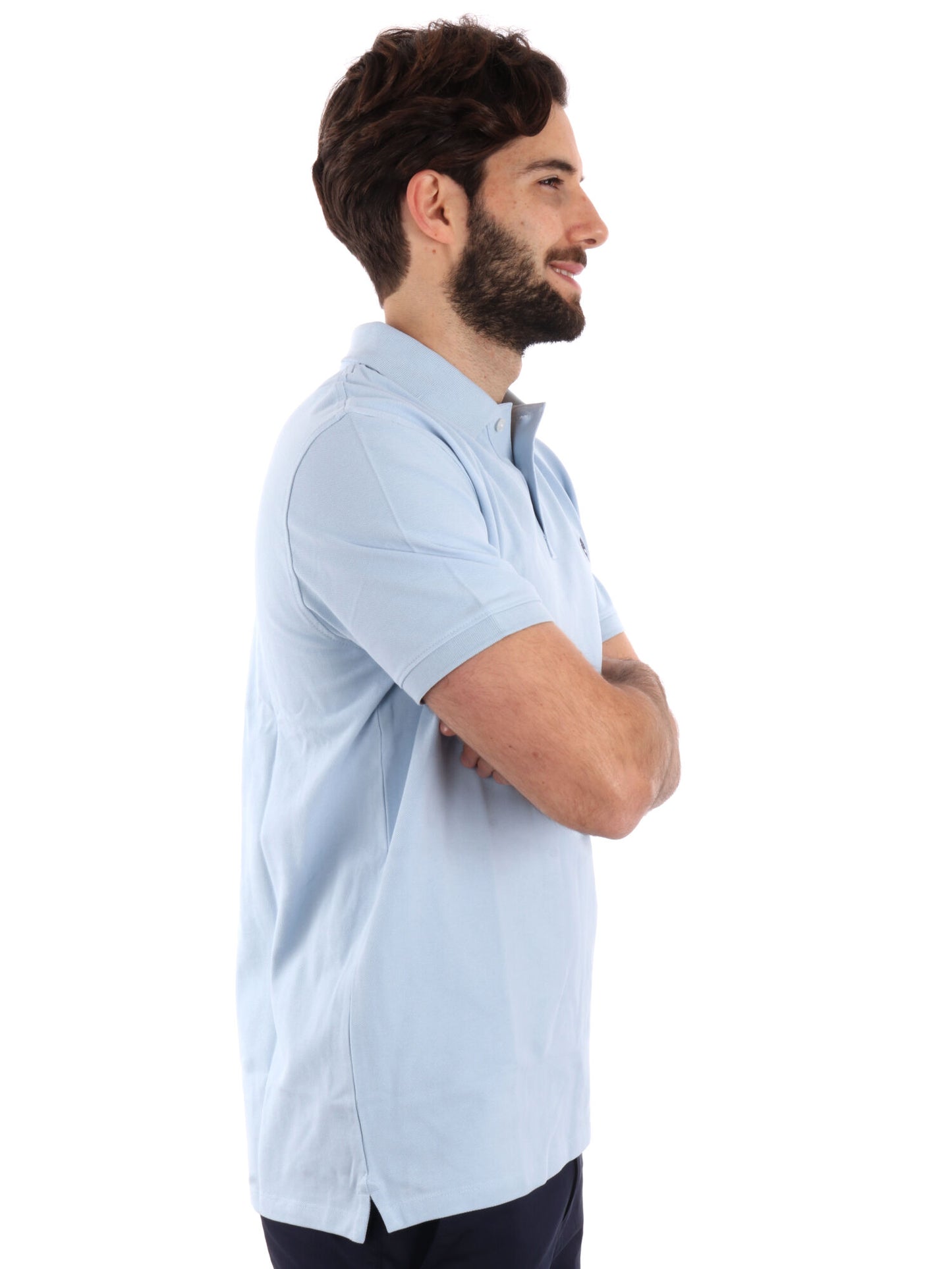 POLO PIQUE MILLERS RIVER TIMBERLAND UOMO CELESTE