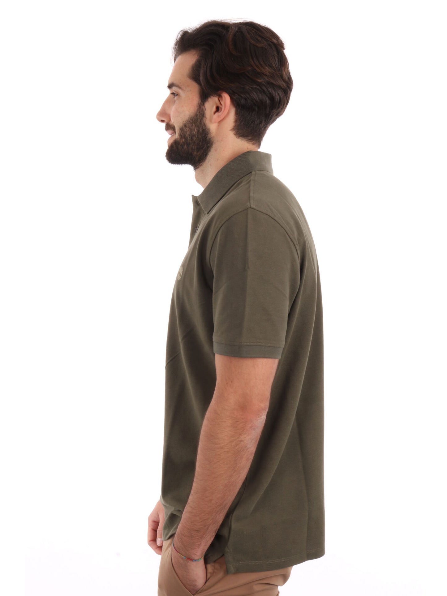 POLO PIQUE MILLERS RIVER TIMBERLAND UOMO VERDE MILITARE