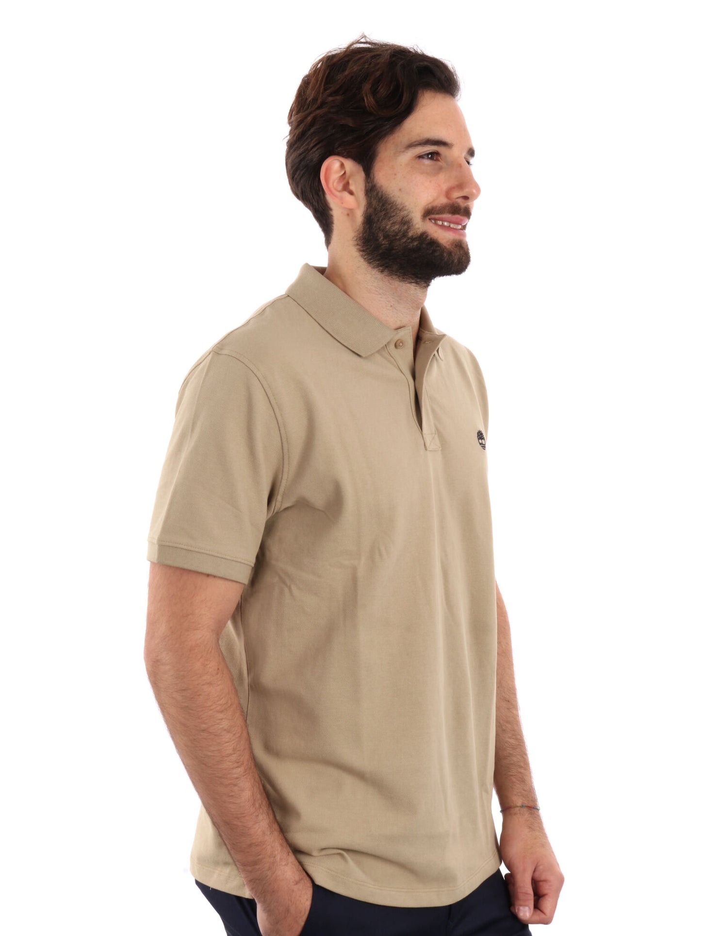 POLO PIQUE MILLERS RIVER TIMBERLAND UOMO BEIGE