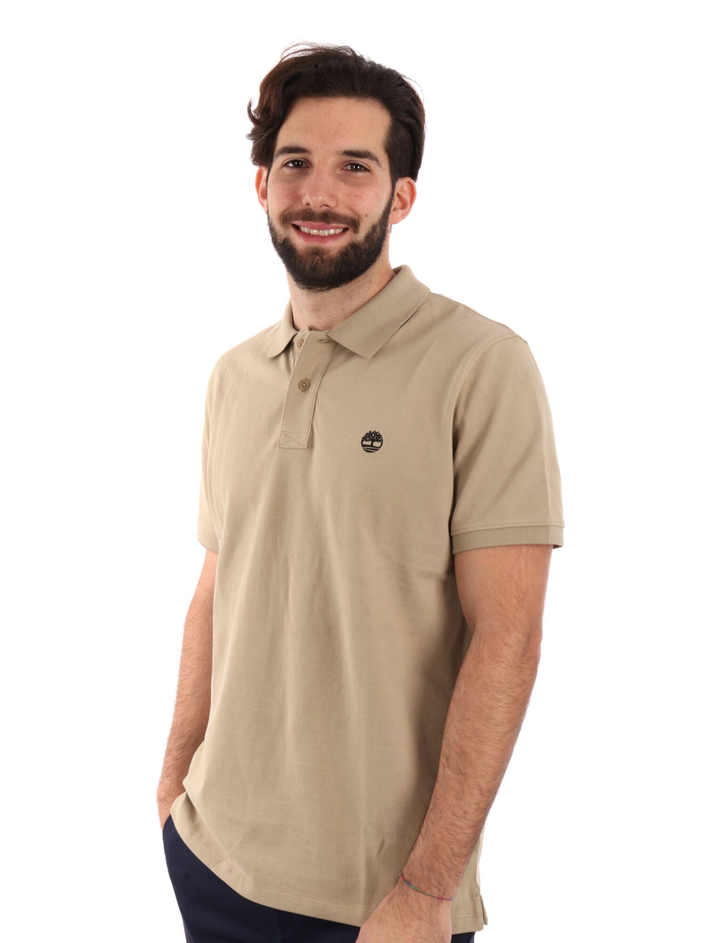 POLO PIQUE MILLERS RIVER TIMBERLAND UOMO BEIGE