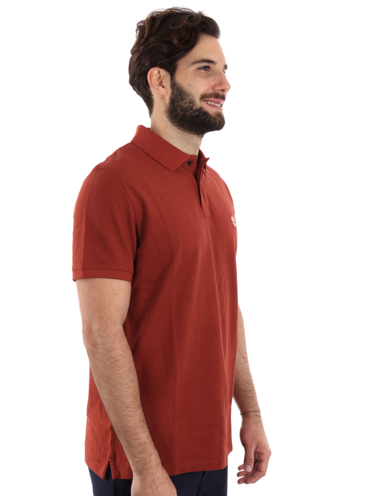 POLO PIQUE MILLERS RIVER TIMBERLAND UOMO BORDEAUX