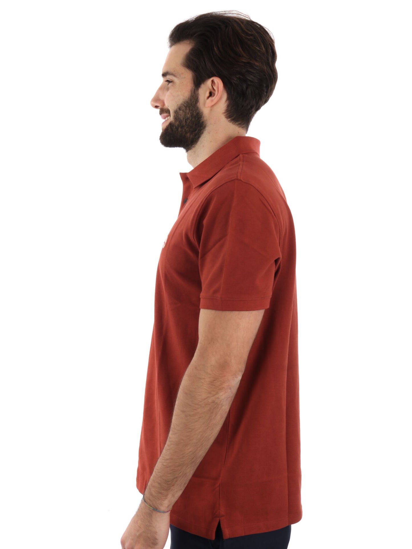 POLO PIQUE MILLERS RIVER TIMBERLAND UOMO BORDEAUX