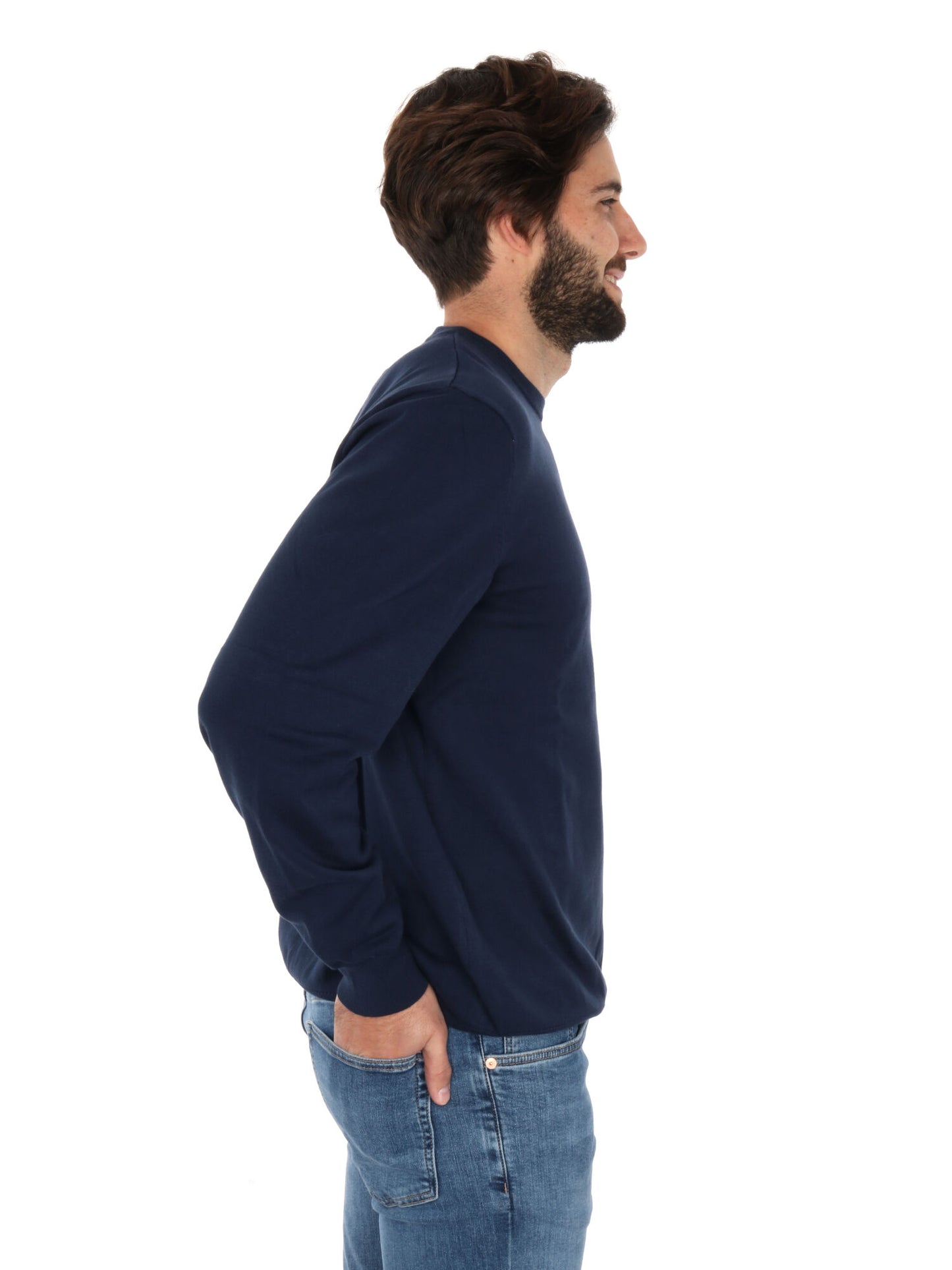 MAGLIA RASATA LEVI'S UOMO BLU