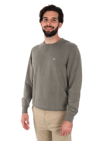 MAGLIA RASATA LEVI'S UOMO OLIVA
