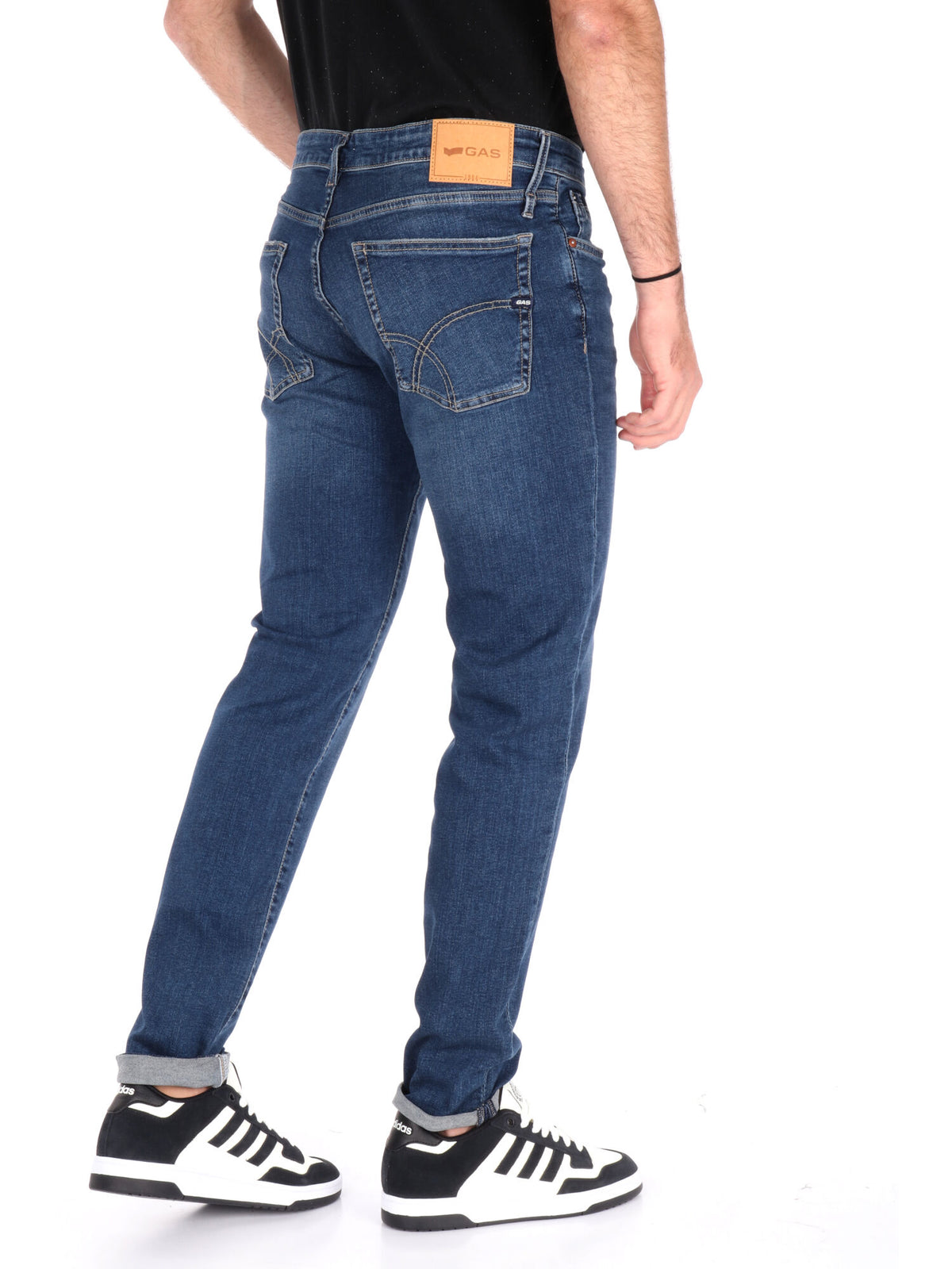 Gas sax zip jeans da uomo jeans
