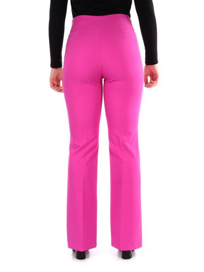 PANTALONE PALAZZO CON FIBBIA ARTIGLI DONNA GERANIO