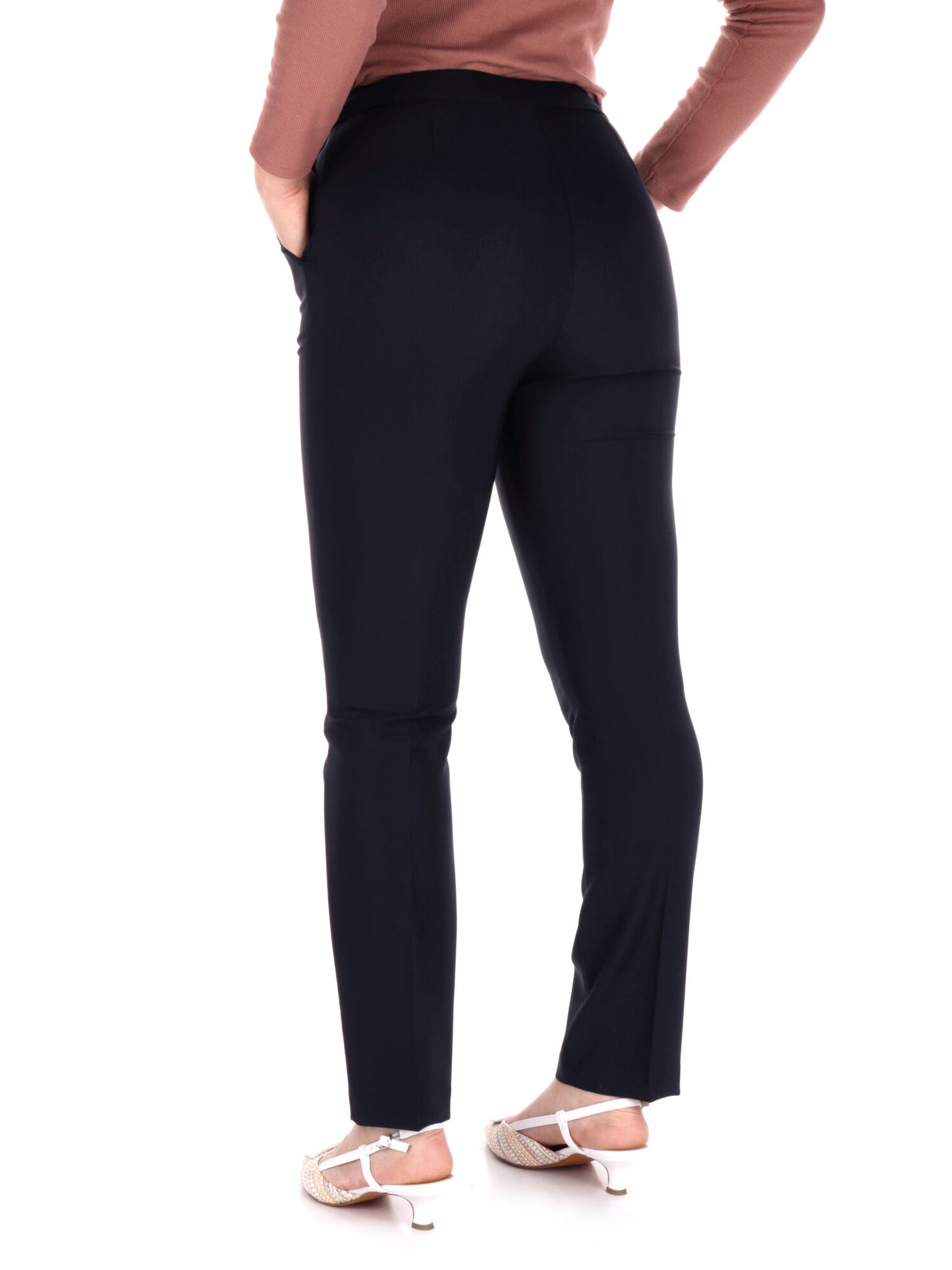 PANTALONE A SIGARETTA ARTIGLI DONNA BLU