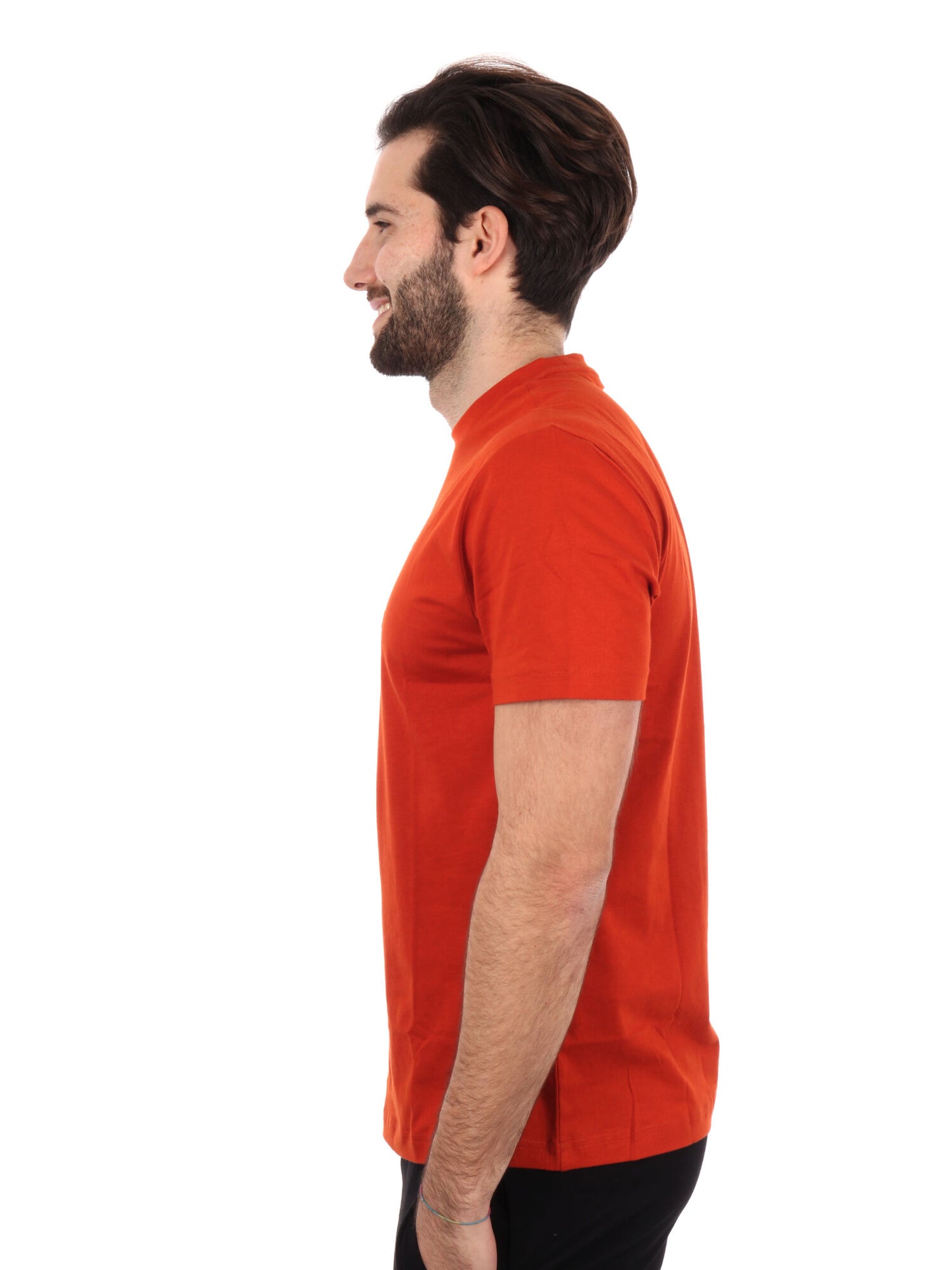 T-SHIRT VISIBILITY EA7 EMPORIO ARMANI UOMO ARANCIO