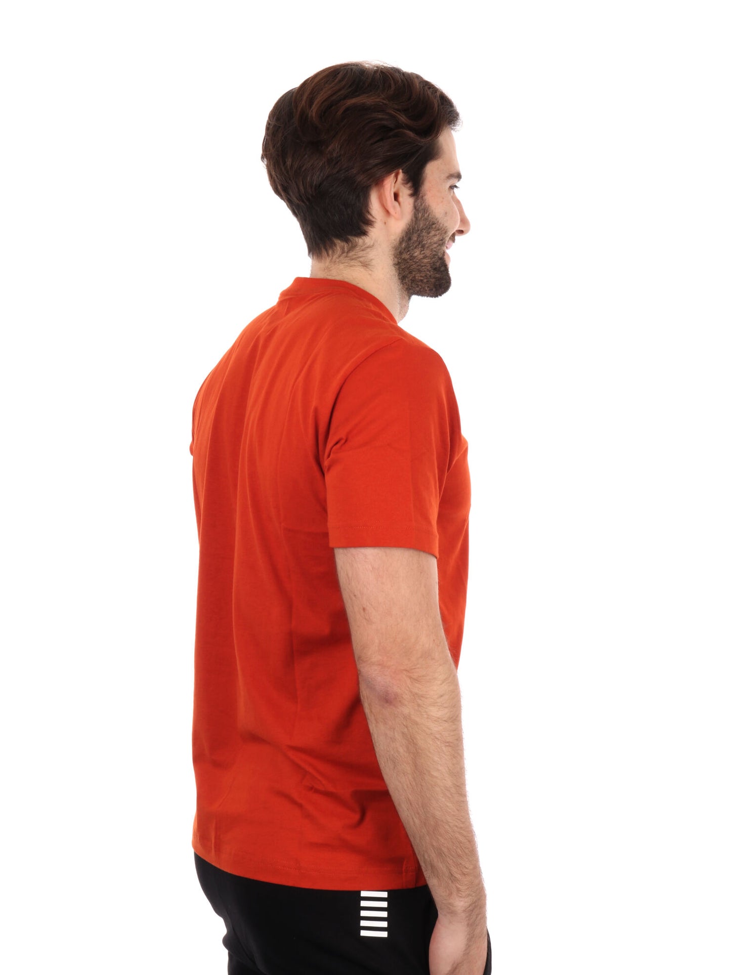 T-SHIRT VISIBILITY EA7 EMPORIO ARMANI UOMO ARANCIO