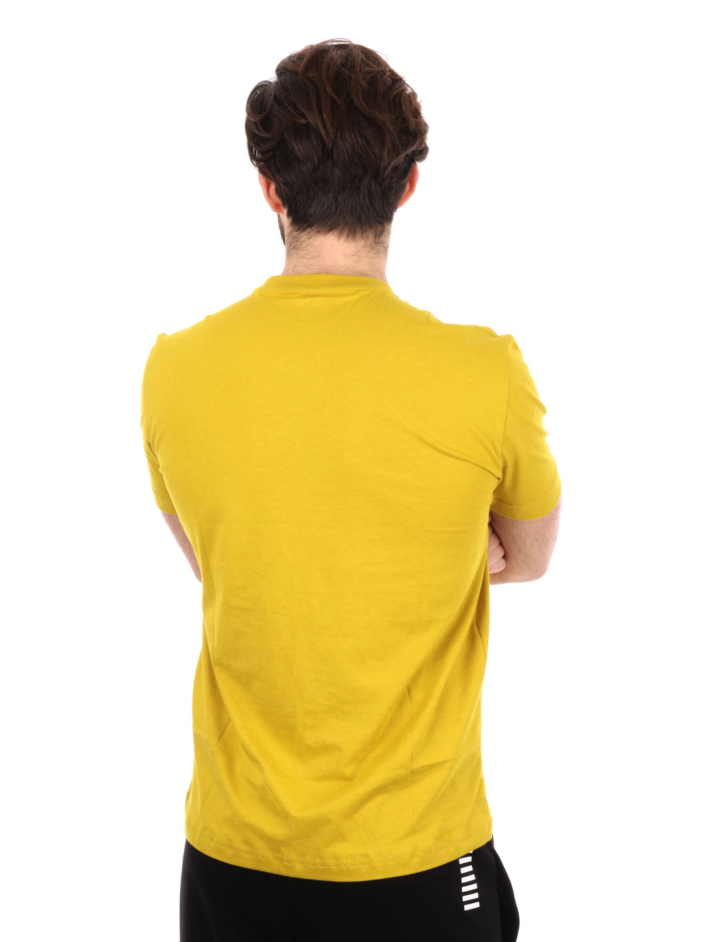 T-SHIRT VISIBILITY EA7 EMPORIO ARMANI UOMO OCRA