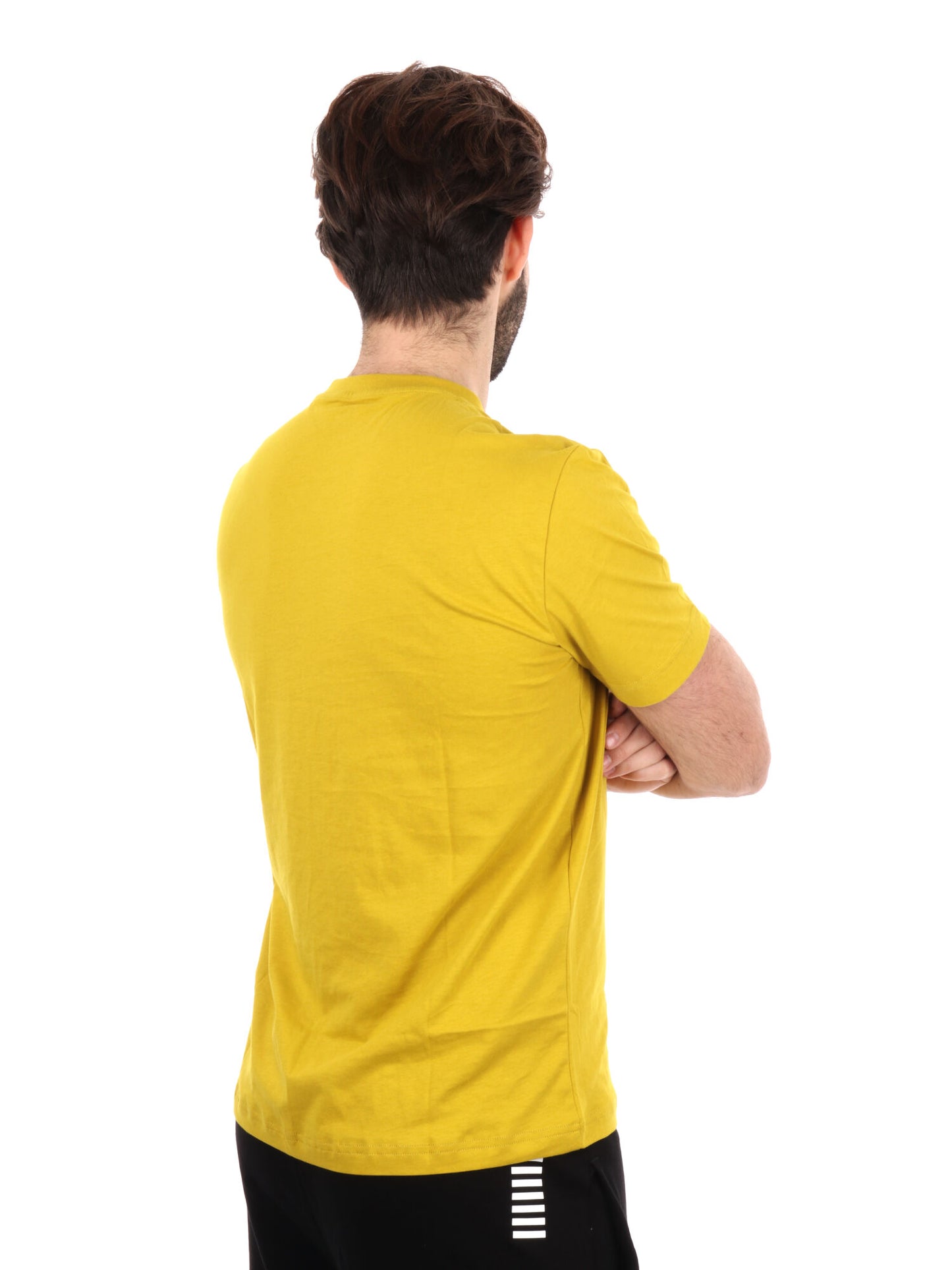 T-SHIRT VISIBILITY EA7 EMPORIO ARMANI UOMO OCRA