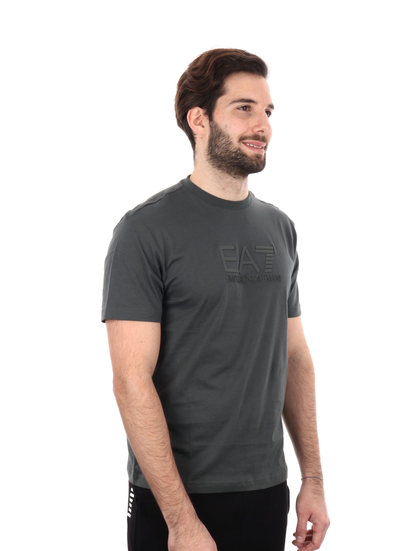 T-SHIRT VISIBILITY EA7 EMPORIO ARMANI UOMO VERDE