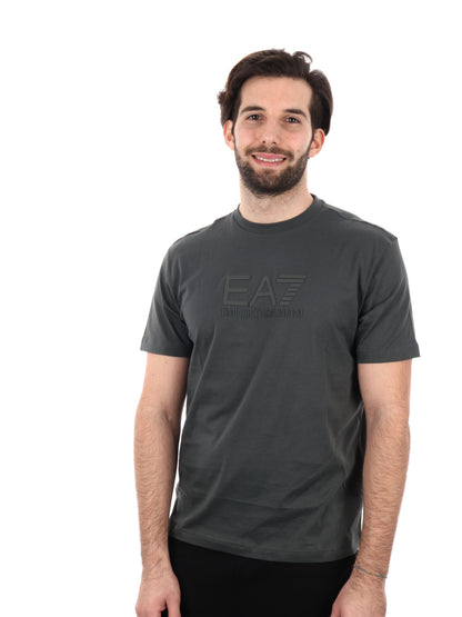 T-SHIRT VISIBILITY EA7 EMPORIO ARMANI UOMO VERDE
