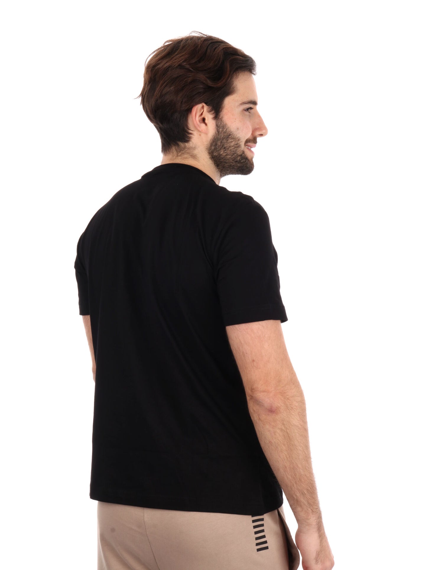 T-SHIRT VISIBILITY EA7 EMPORIO ARMANI UOMO NERO