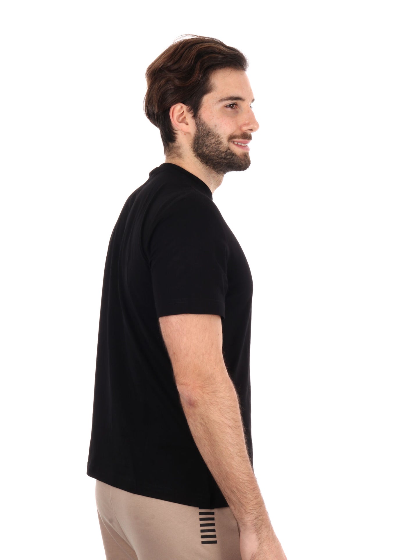 T-SHIRT VISIBILITY EA7 EMPORIO ARMANI UOMO NERO