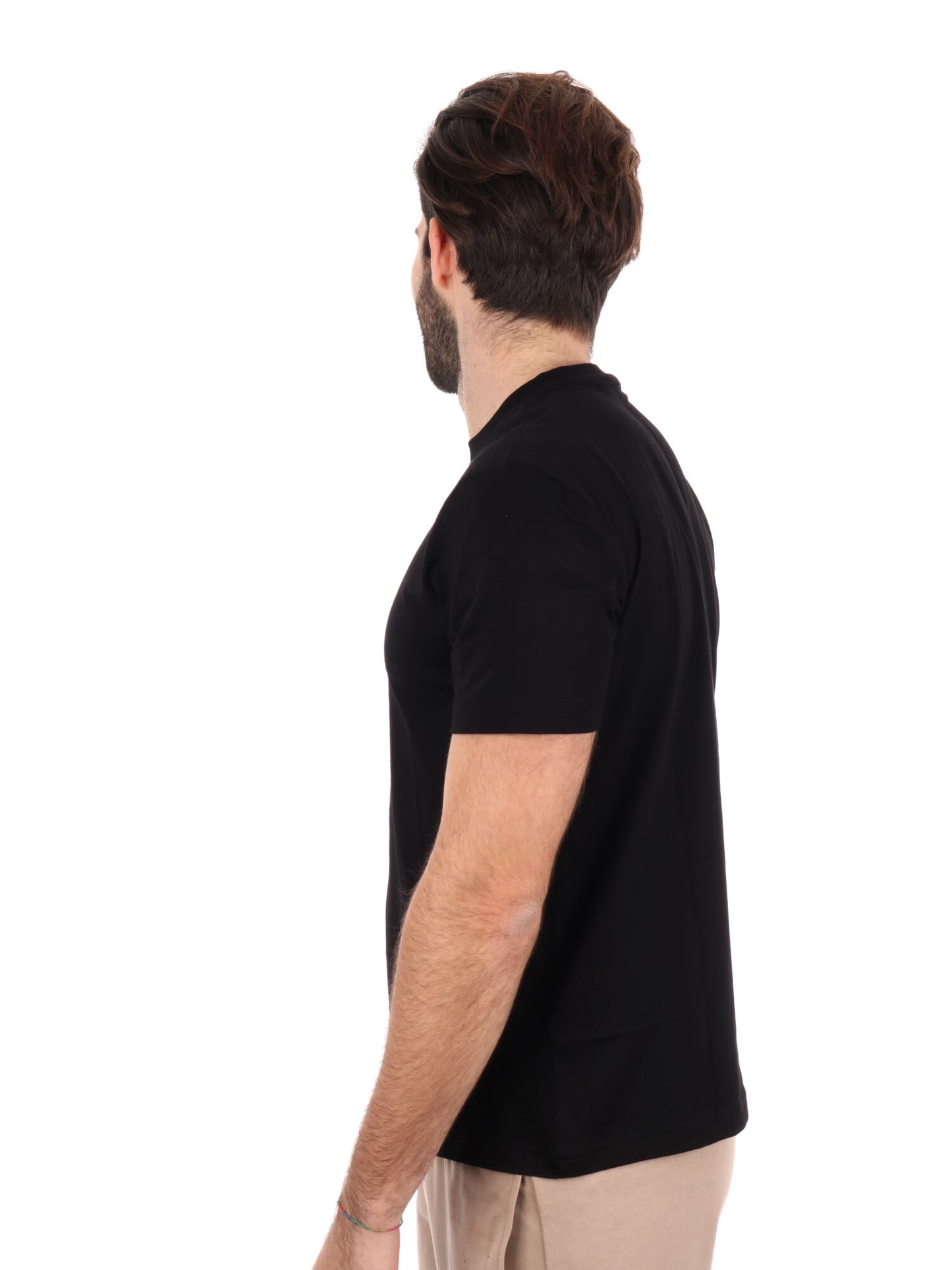 T-SHIRT VISIBILITY EA7 EMPORIO ARMANI UOMO NERO