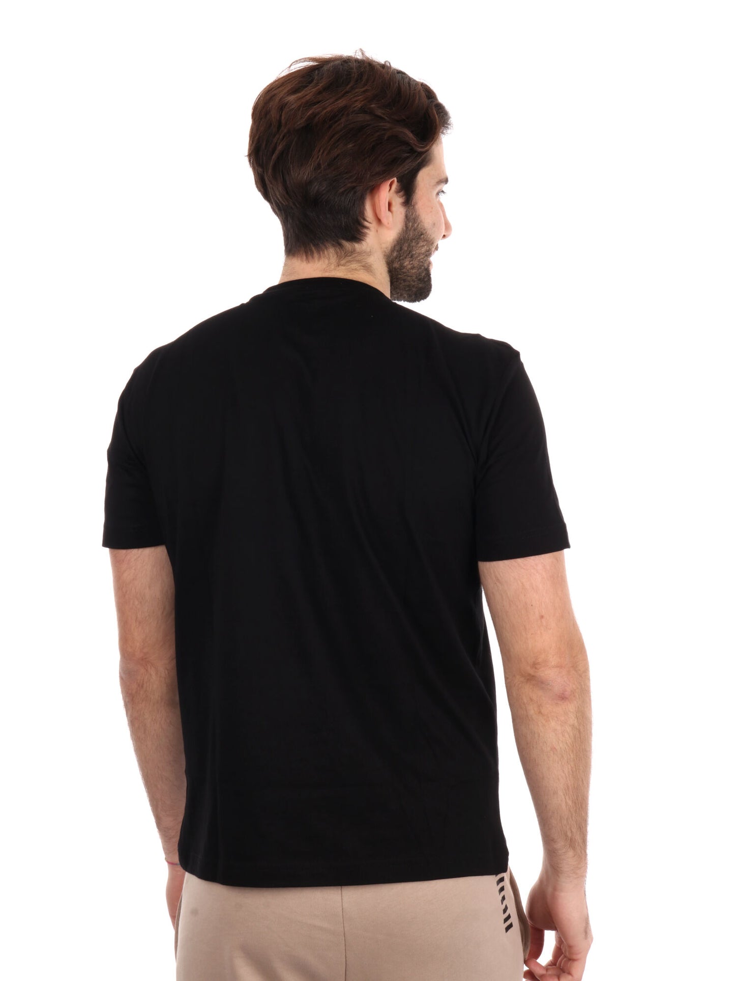 T-SHIRT VISIBILITY EA7 EMPORIO ARMANI UOMO NERO