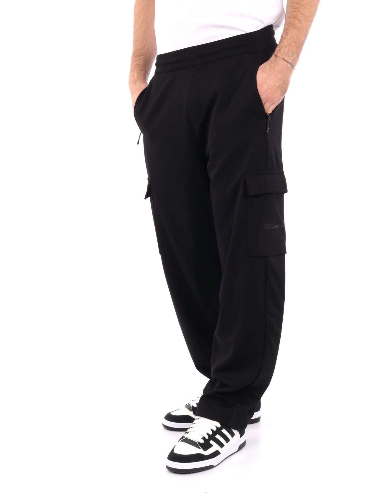PANTALONE CARGO EMPORIO ARMANI 7 UOMO NERO
