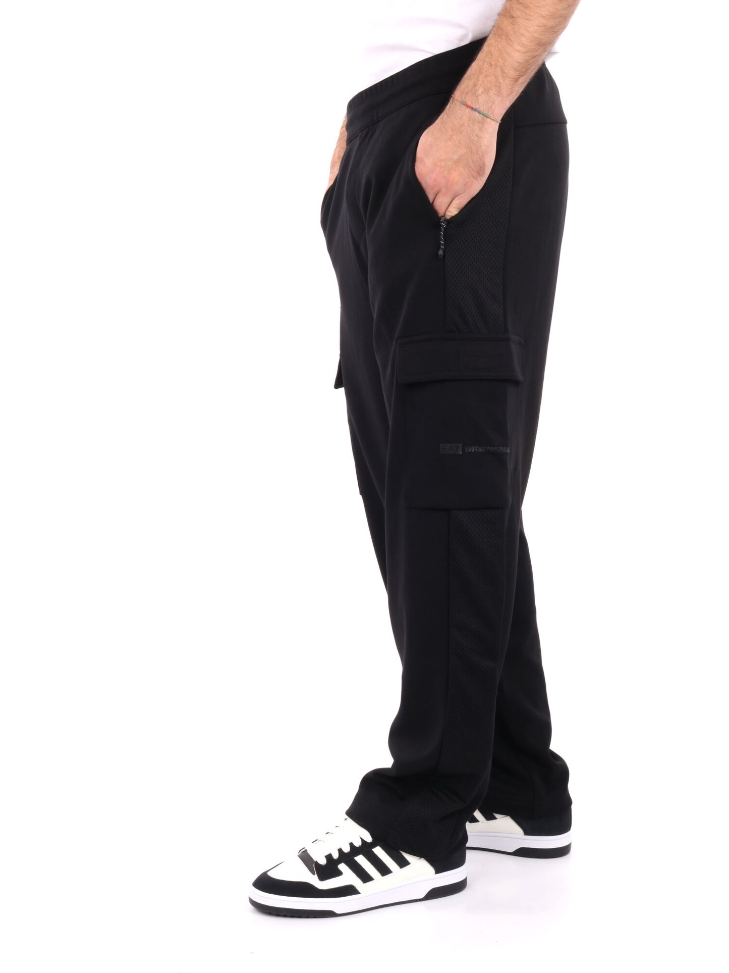 PANTALONE CARGO EMPORIO ARMANI 7 UOMO NERO