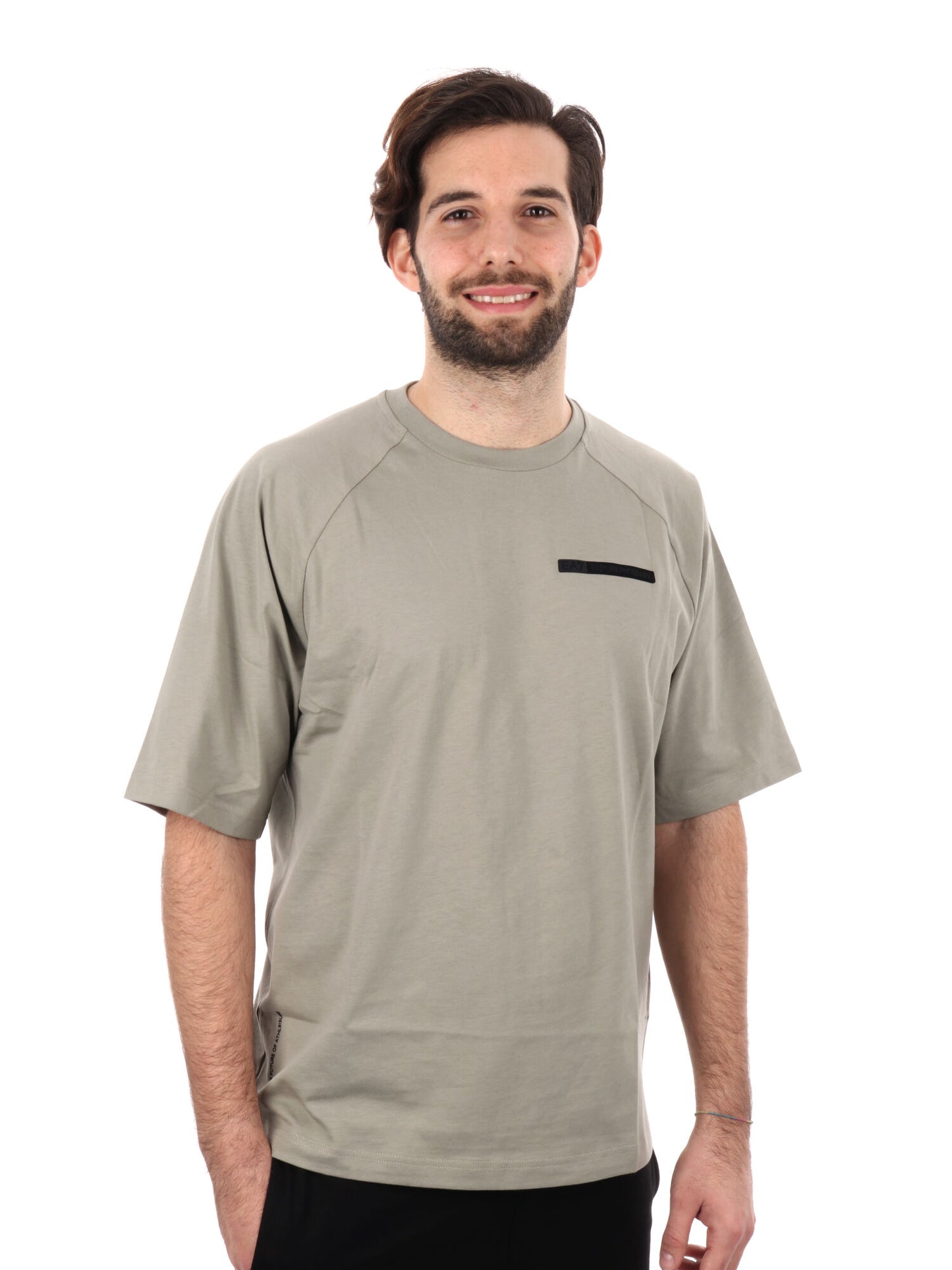 T-SHIRT IN JERSEY EA7 EMPORIO ARMANI UOMO MILITARE