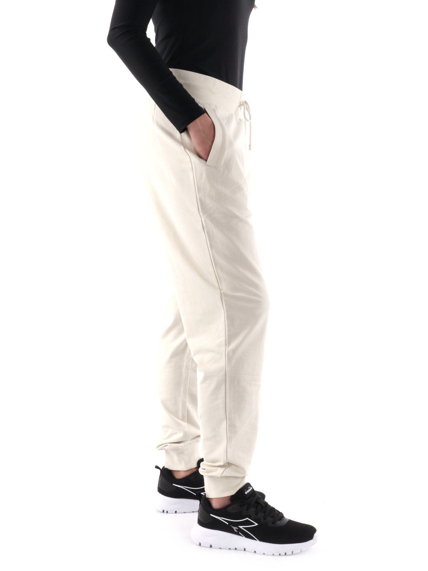 PANTALONE CORE LADY EA7 EMPORIO ARMANI DONNA PANNA