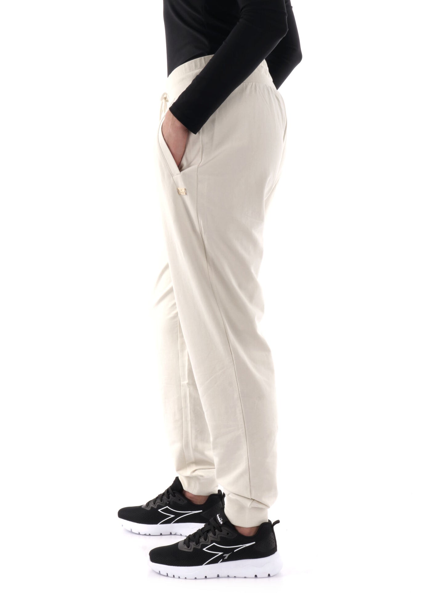PANTALONE CORE LADY EA7 EMPORIO ARMANI DONNA PANNA