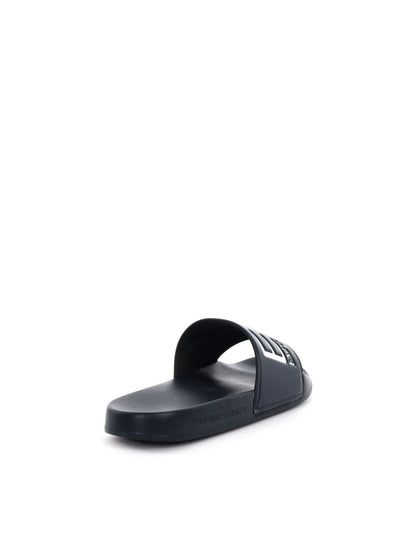 CIABATTA CON MAXI LOGO EA7 EMPORIO ARMANI UOMO BLU