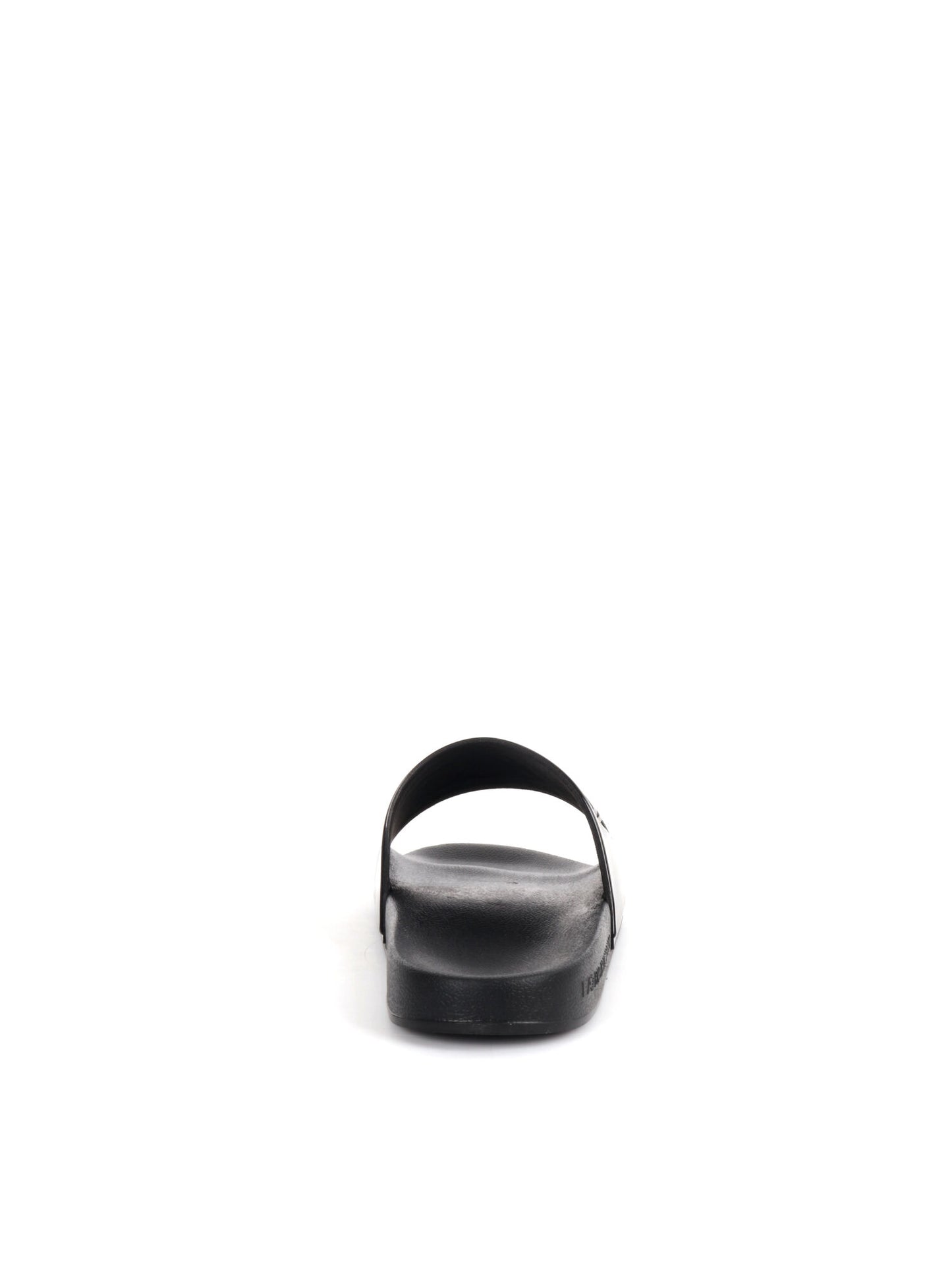 CIABATTA CON MAXI LOGO EA7 EMPORIO ARMANI UOMO NERO ORO