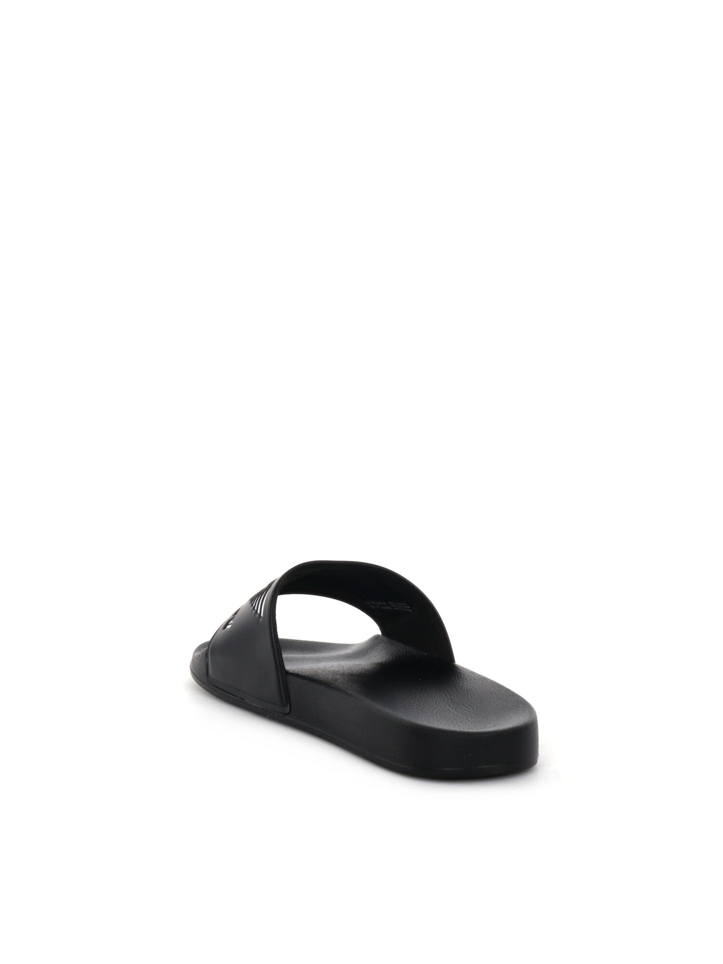 CIABATTA CON MAXI LOGO EA7 EMPORIO ARMANI UOMO NERO