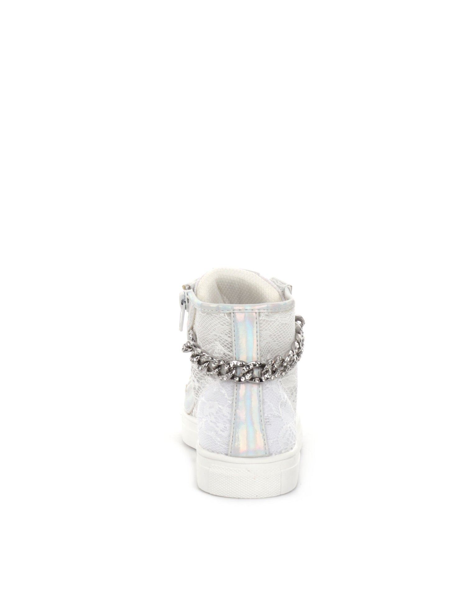 SNEAKERS IN PIZZO ASSO BAMBINA BIANCO