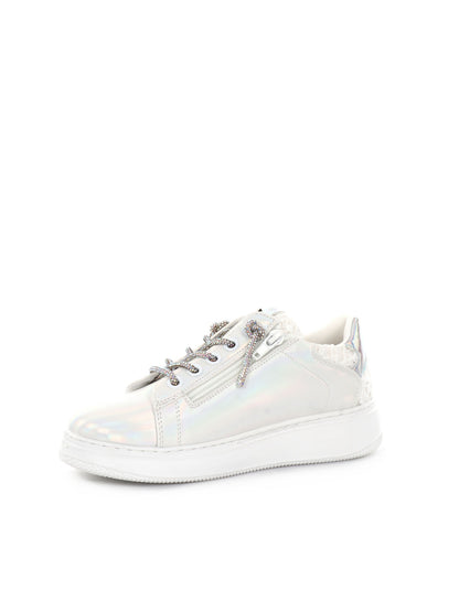 SNEAKERS CON PLATFORM ASSO BAMBINA BIANCO