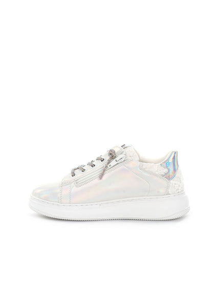 SNEAKERS CON PLATFORM ASSO BAMBINA BIANCO
