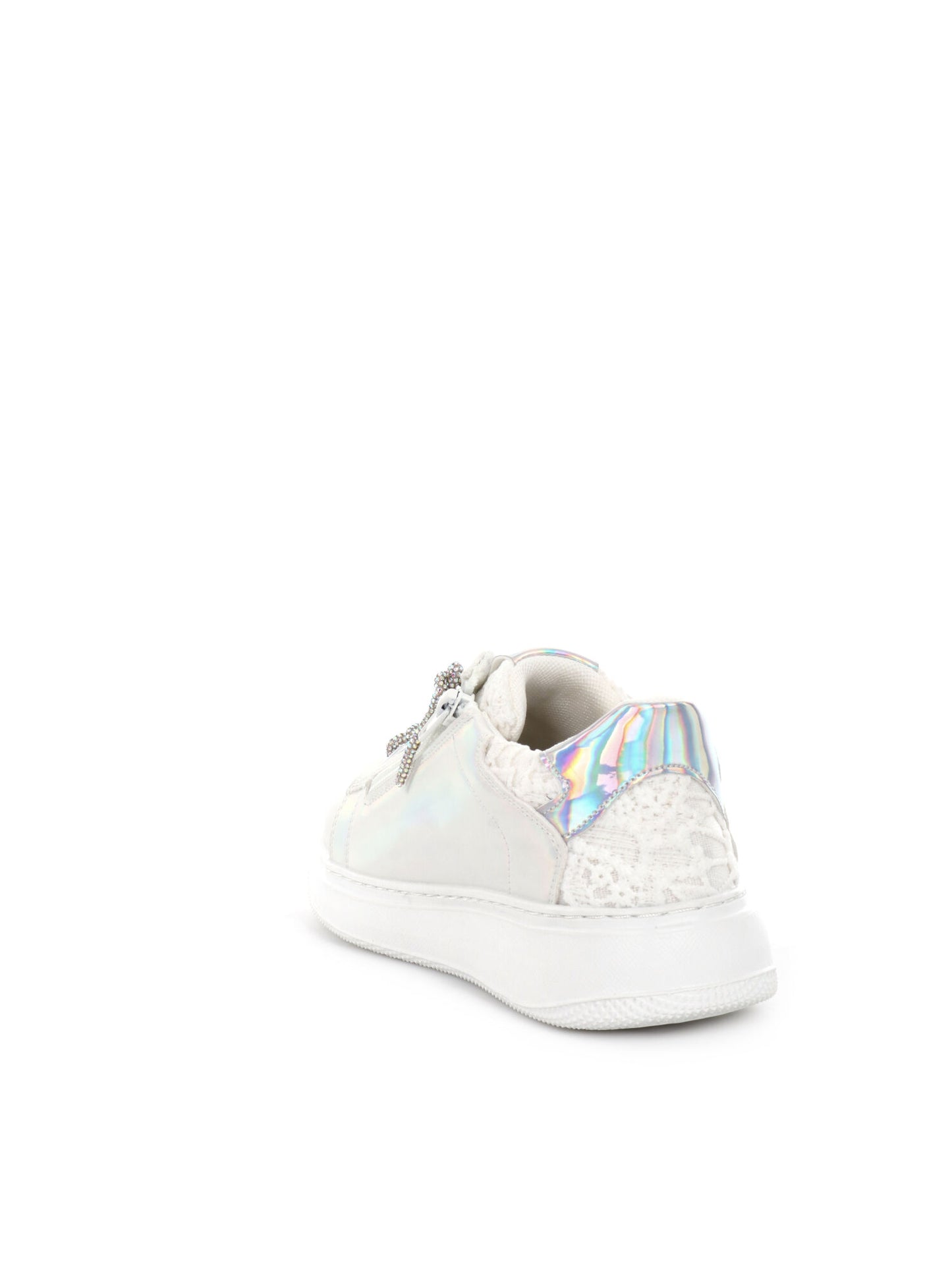 SNEAKERS CON PLATFORM ASSO BAMBINA BIANCO
