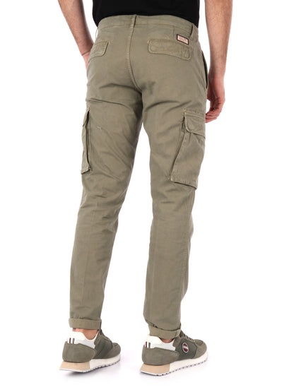 PANTALONE CARGO V0WEFT UOMO VERDE MILITARE