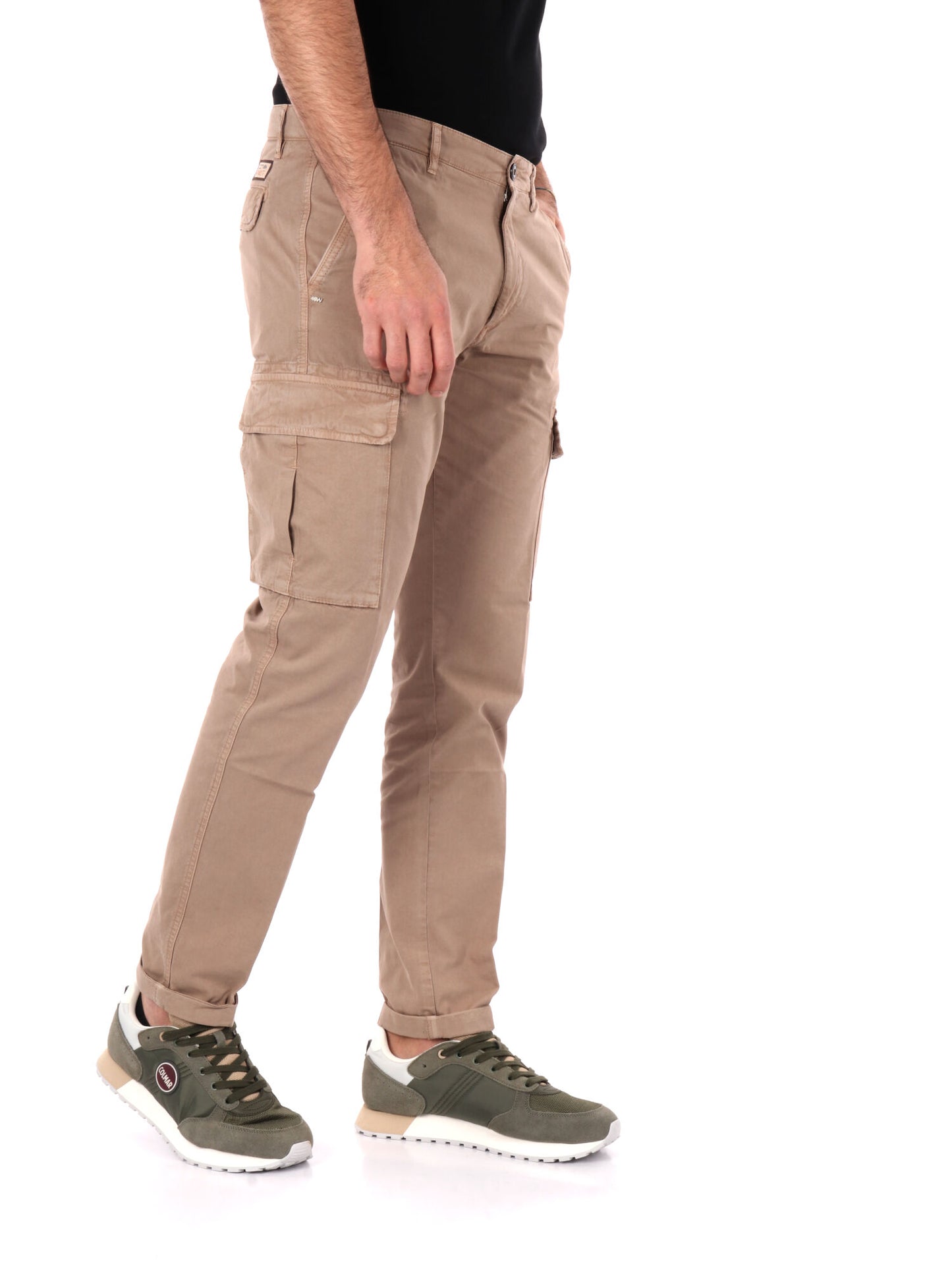 PANTALONE CARGO V0WEFT UOMO BEIGE