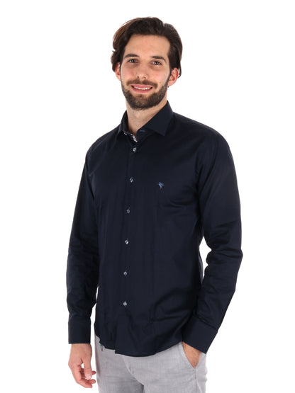 CAMICIA ISPICA FB UOMO BLU