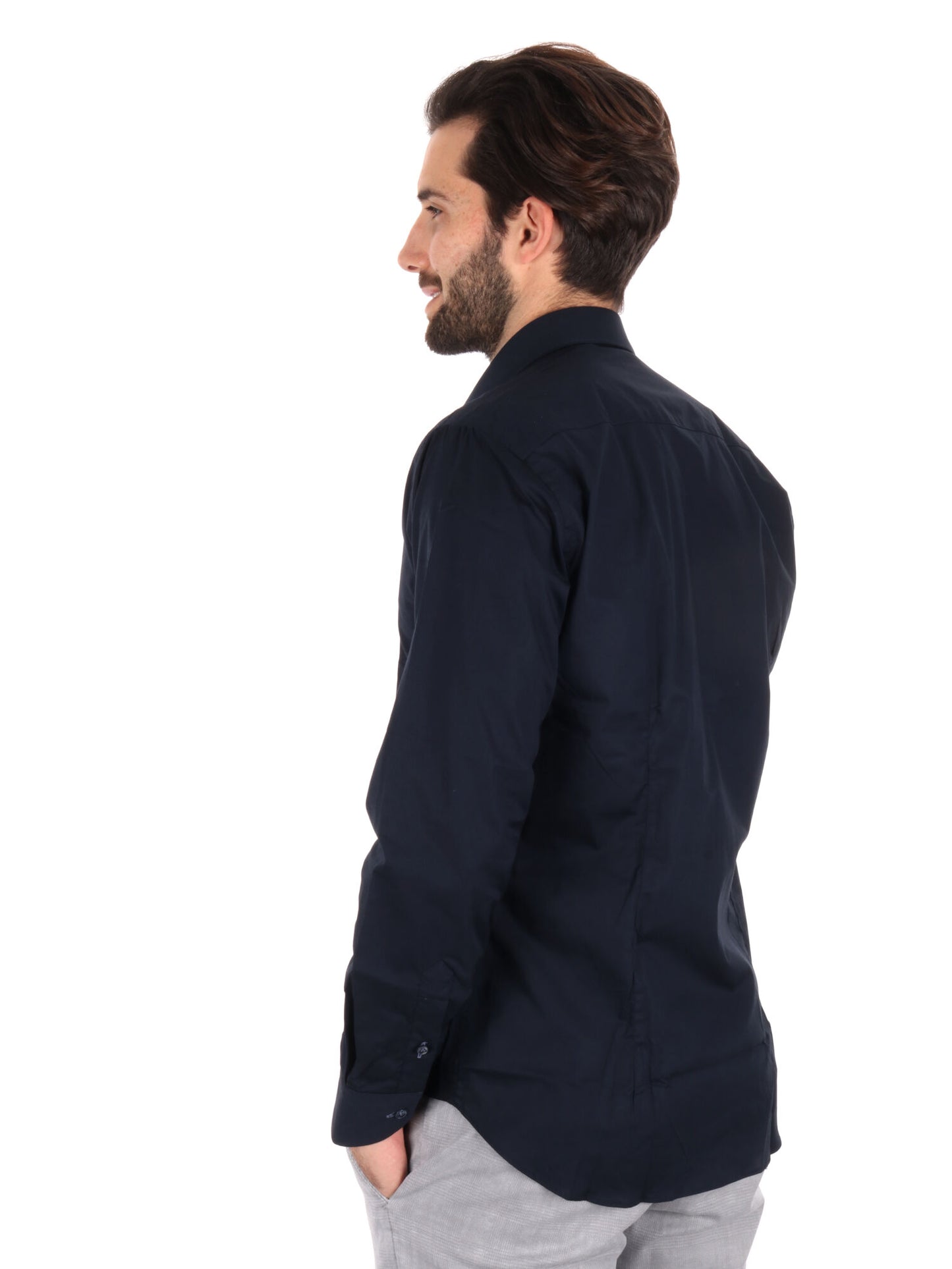 CAMICIA ISPICA FB UOMO BLU