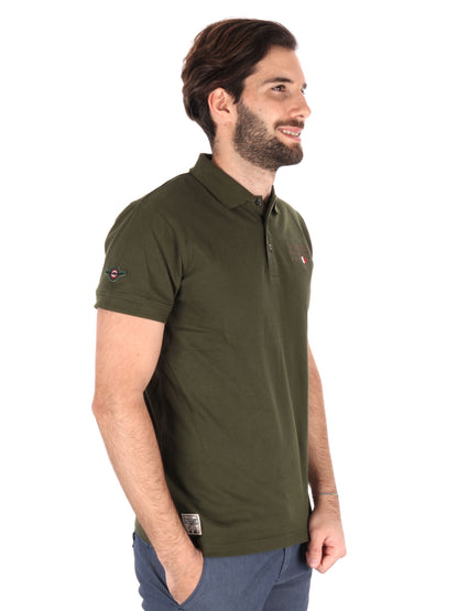 POLO AERONAUTICA ITALIANA UOMO VERDE MILITARE