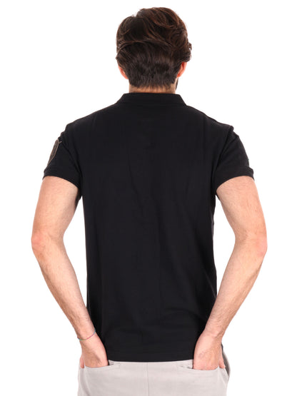 POLO AERONAUTICA ITALIANA UOMO NERO