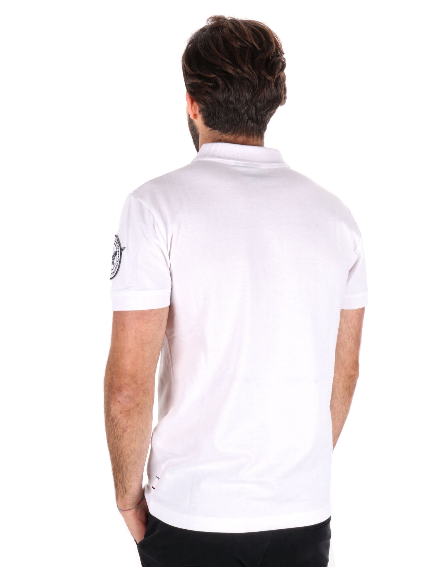 POLO AERONAUTICA ITALIANA UOMO BIANCO