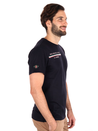 T-SHIRT AERONAUTICA ITALIANA UOMO BLU