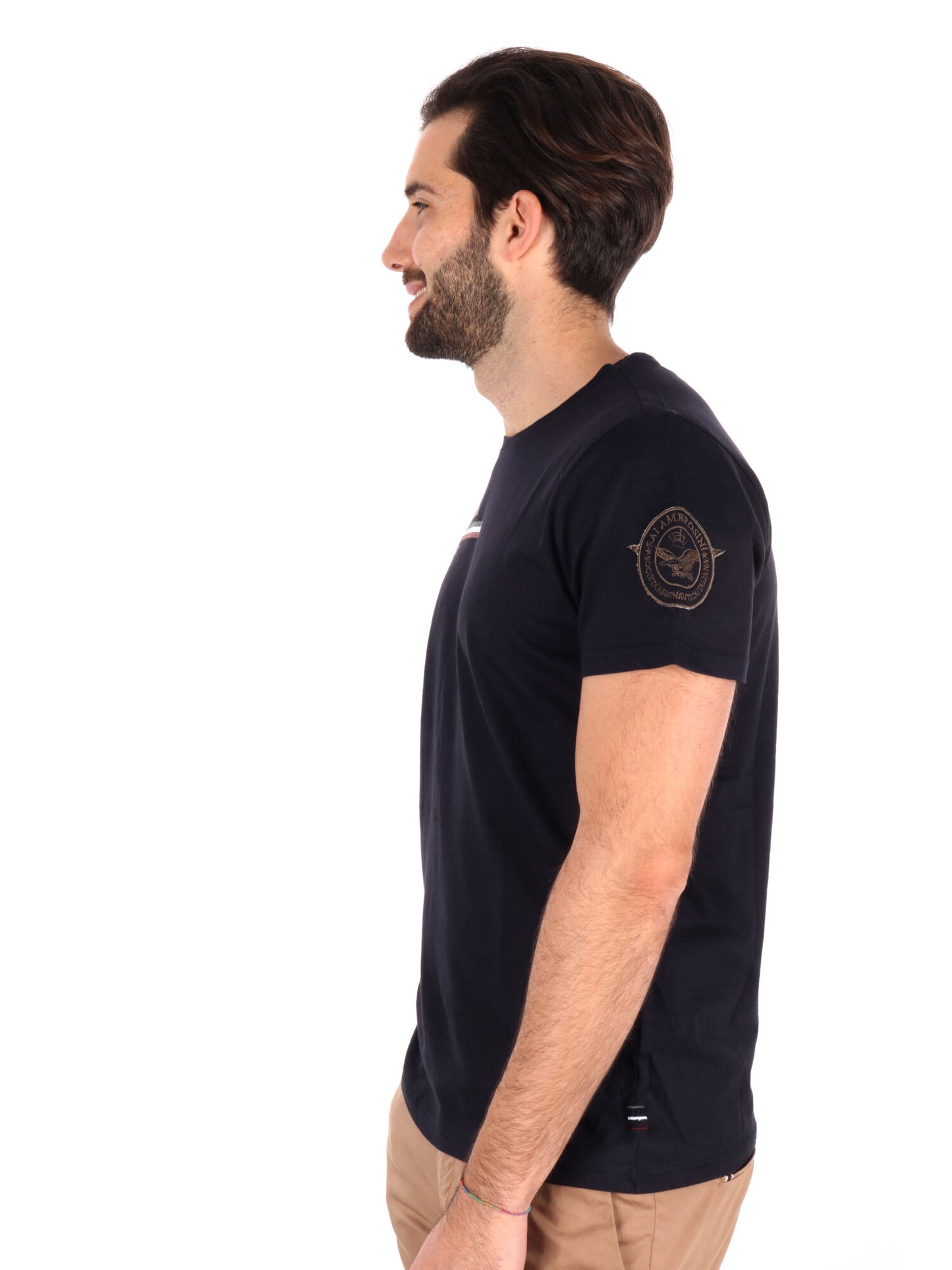 T-SHIRT AERONAUTICA ITALIANA UOMO BLU