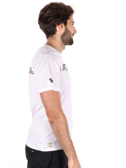 T-SHIRT AERONAUTICA ITALIANA UOMO BIANCO