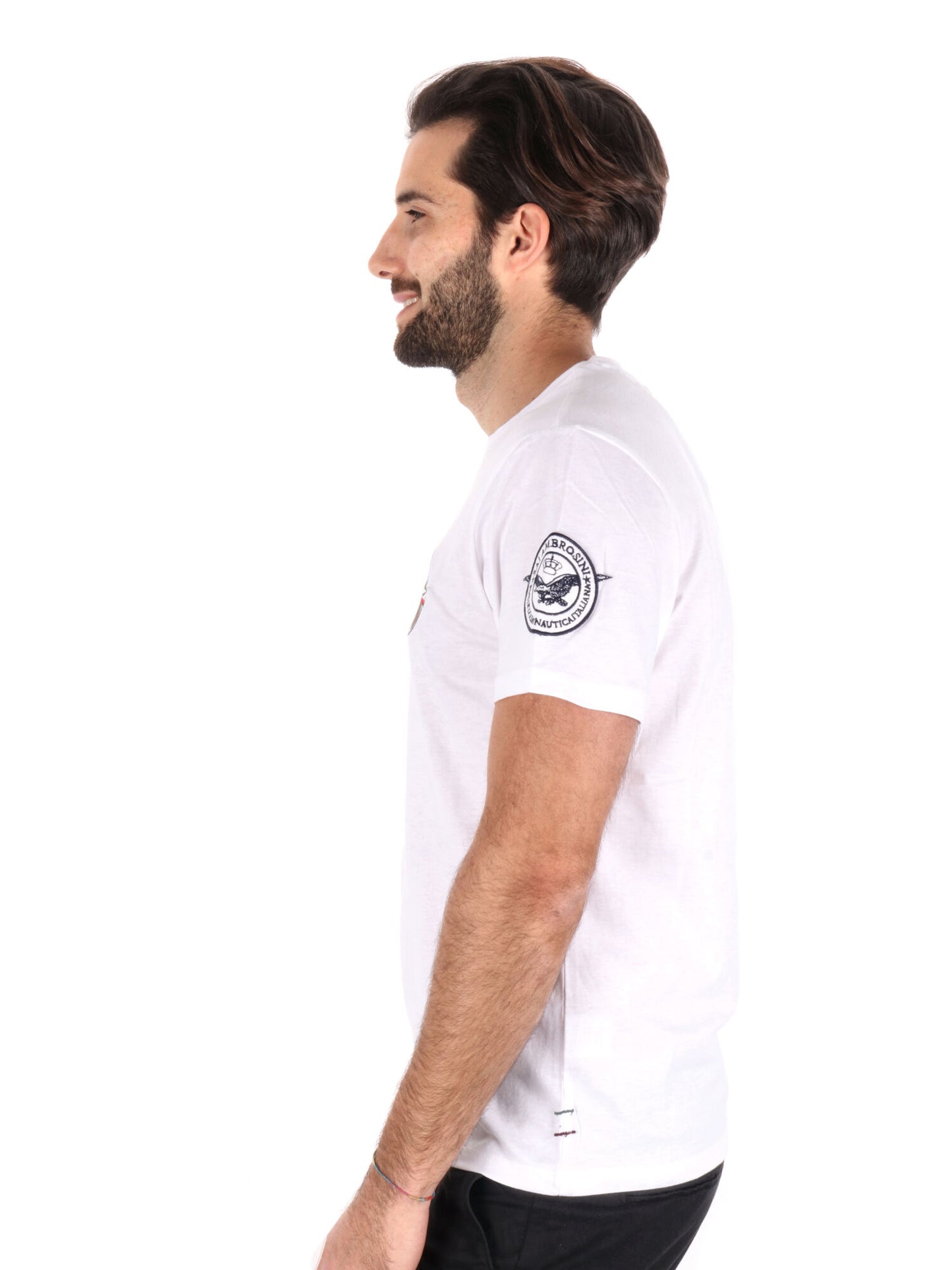 T-SHIRT AERONAUTICA ITALIANA UOMO BIANCO