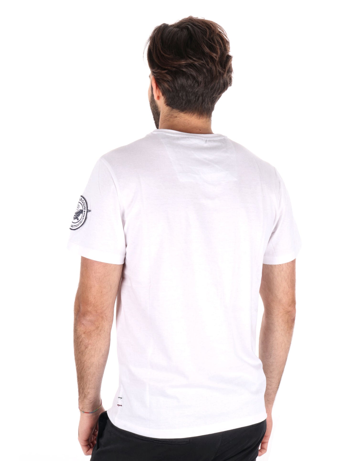 T-SHIRT AERONAUTICA ITALIANA UOMO BIANCO