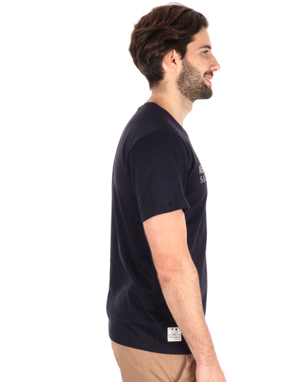 T-SHIRT AERONAUTICA ITALIANA UOMO BLU