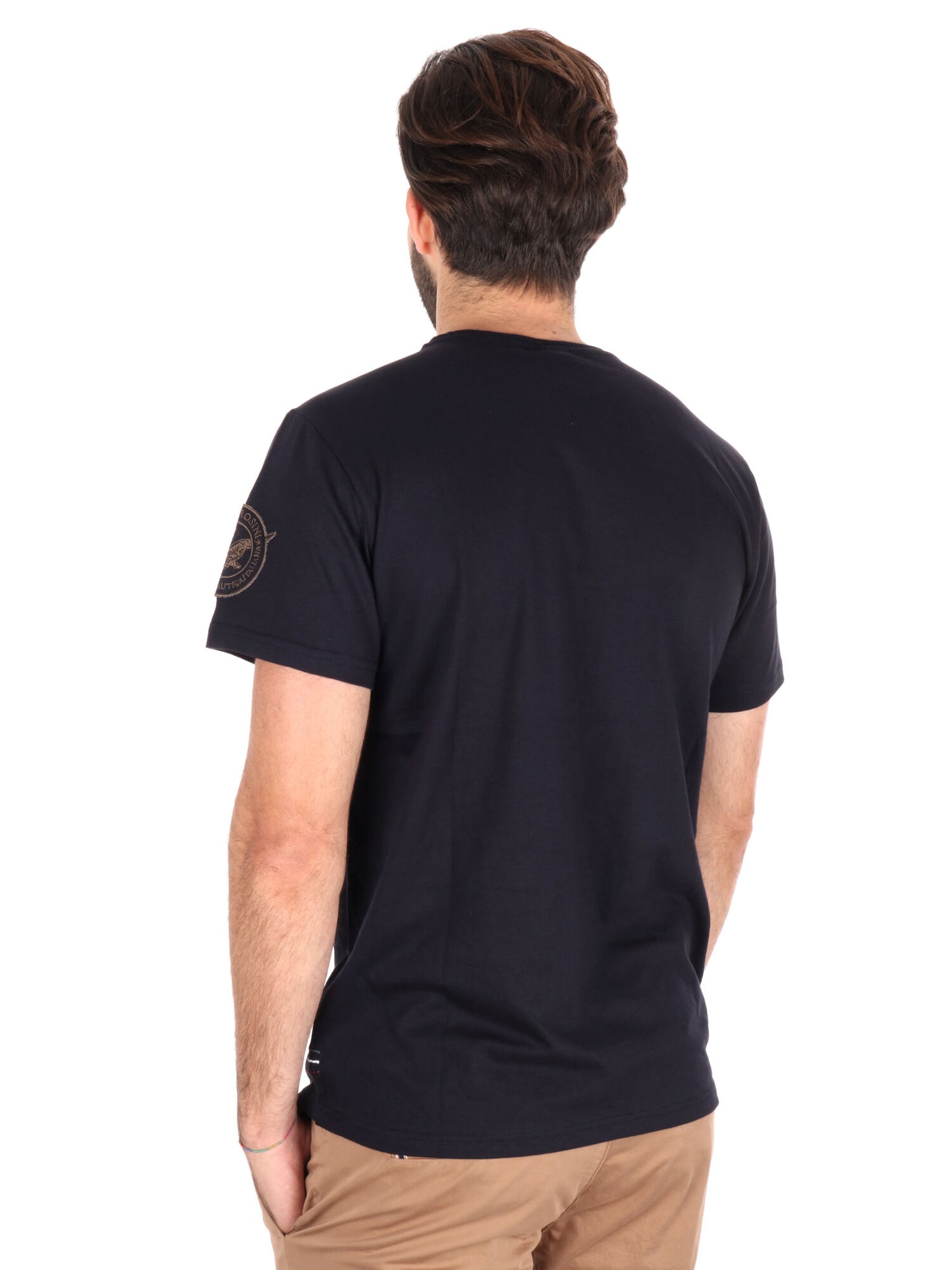 T-SHIRT AERONAUTICA ITALIANA UOMO BLU